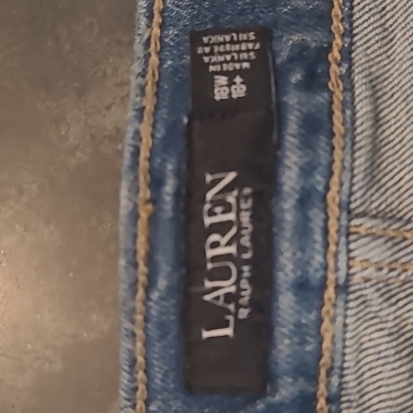 RALPH LAUREN PATCHWORK JEANS - Picture 6 of 10